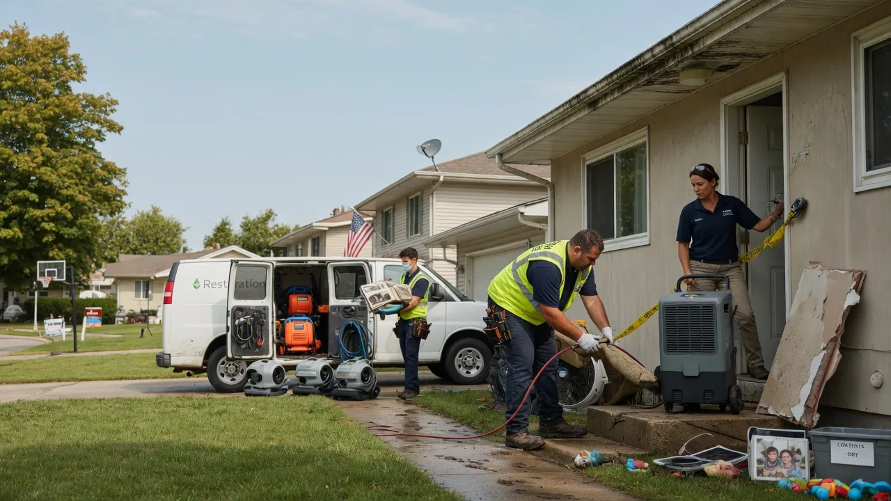 Water Damage Restoration in Columbus, TX near me